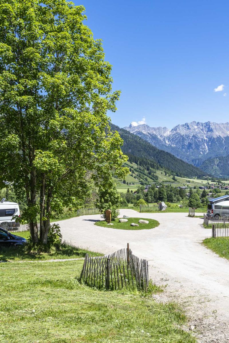 Eigener Stellplatz als Ausgangspunkt für Ausflüge rund um Leogang